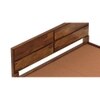 Simplicity Solid Wood Queen  Size Bed Without Storage (Provincial Teak Finish)