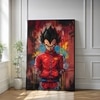 The Castle Decor Anime Power Fighter Wall Art Framed Painting 20x30 Inch