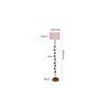 Ferlin Multicolour Cotton Shade Floor Lamp