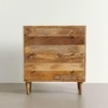 Philip Mango Wood Chest Of Drawers In Natural Finish