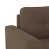 Verona Premium 2 Seater Fabric Sofa in Truffle Beige Velvet Colour
