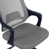 Ddeasirea Mid Back Ergonomic Chair in Grey Colour