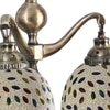 Devansh Metal Electric Wall Light in Multi Colour with Multi Shade Count of 2 Lights
