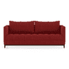 Florence Premium 3 Seater Fabric Sofa in Salsa Red Colour