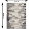 Strata Ombré Carpet Size 7.7x5.3 ft.
