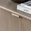 Myr Solid Mango Wood Sideboard with 3 Door in White Wash Finish
