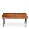 Mayfield Sheesham Wood Coffee Table In Teak Finish