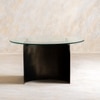 Solace Mild Steel Coffee Table in Beige Colour
