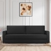 Flycon 3 Seater Pull Out Sofa cum Bed  in Black Colour
