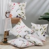 Set Of 5 Floral Square Cushion Covers