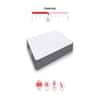 Twin Dlx Dual Comfort SRTX Tech Queen Size Mattress (84 x 66 in, 8 Inches)