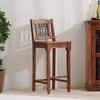 Earth Solid Wood Bar Chair in Honey