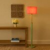 Devansh Wood & Metal Floor Lamp
