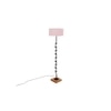 Ellis Multicolour Cotton Shade Floor Lamp