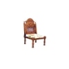 Galene Solid Wood Lounge Chair in Multicolor Colour