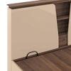 Sydney King Size Hydraulic Bed In Beige High Gloss Finish