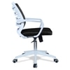 Iinea Mid Back Ergonomic Chair in Black Colour