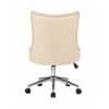 Doe Buck Amparo Beige Leatherette Executive Office Chair