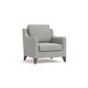 Abbey Sofa Set (Colour : Vapour Grey, Cushion : Hard, Seater : 2+1+1)