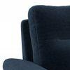 Adelaide Premium 1 Seater Fabric Sofa in Cobalt Colour