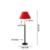 Devansh Wood & Metal Floor Lamp