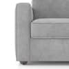 Apollo High Back 1 Seater Fabric Sofa in Granite Weave Colour