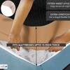 Premium Jacquard Polyester Fabric  Single Bed  Waterproof Mattress Protector  Bed Cover ‎75x48  Pack of 2