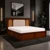 Virasat Solid Wood Compact Queen Bed Box Storage Provincial Teak Finish Mattress 60 x 72 Inches