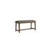 Orvian Solid Wood Bench In Provincial Teak Finish