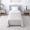 Nina Cream Floral Cotton Dohar Set Of 2 Reversible Single Bed 300 Tc Size 240 X 160 Cms