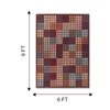 Jaipur Rugs Soft Abstract Wool Viscose Dhurrie Rug Natural 8x10 ft