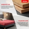Kurlon Rutile Natural Rubberised Coir Straight Pad Medium Firm PU Foam Single Size Mattress (Thickness: 6 Inches, Dimensions: 75 X 30 Inches)