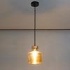 Harper Marimore Glass Pendant Lamp - Amber Lustere