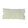 Basket Knit Pistachio Green Cotton Pillow Cover 12X20 Inches