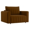 Beliss  Pull Out Sofa cum Bed  in Brown Colour