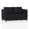 Florence Premium 2 Seater Fabric Sofa in Deep blue velvet Colour