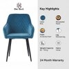 Seymour Arm Chair - Blue