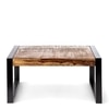 Hamstreet Sheesham Wood Coffee Table In Natural Rustic Wood Finish