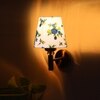 Devansh Metal Electric Wall Light in Gold Colour with Multi Shade Count of 1 Light