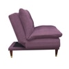 Della 3 Seater Sofa Cum Bed In Purple Colour