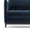 Florence Premium 1 Seater Fabric Sofa in Cobalt Colour