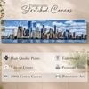New York City Skyline Canvas Wall Art 12 x 46 Inch
