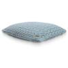 Criss Cross Mineral Blue Decorative Cushion Cover 18 x 18 Inches