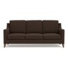 Abbey 3 Seater Fabric Sofa in Mocha Colour