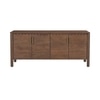Barclay Solid wood 4-Door Sideboard In Provincial Teak Finish 68