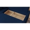 Wego 3 RHS Sofa cum Bed with Storage in Navy Blue Colour