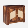 Sheesham Wood 2 Door Sideboard in Provincial Teak Finish