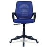 Diicea Mid Back Ergonomic Chair in Blue Colour