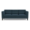 Lewis Sofa (Colour : Indigo Blue, Cushion : Soft, Seater : 3+1+1)