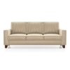 Apollo Neo 3 Seater Fabric Sofa In Pearl Colour